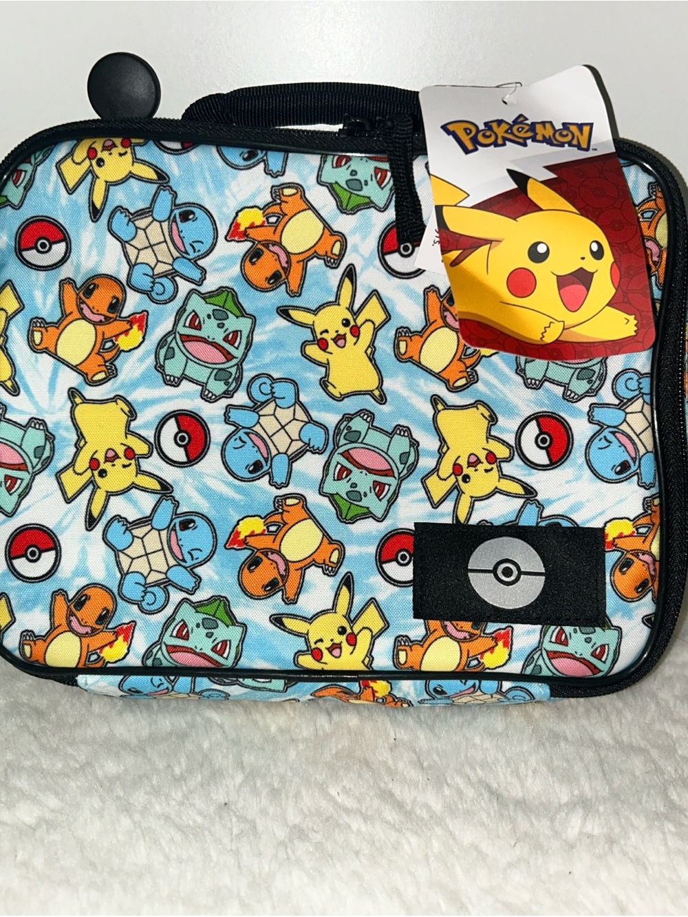 Pokémon Pikachu Charm Lunch Bag - Yellow, Blue, Orange, Green